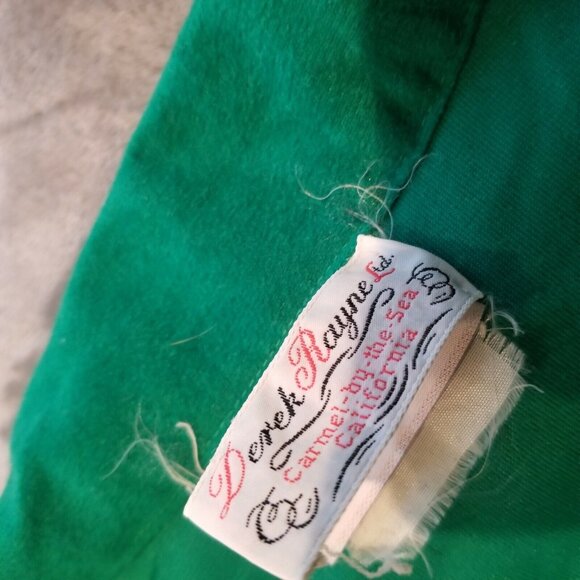 Vintage Serbin Designed by Marianne 3/4 Sleeve Belted Dress Shirt Button Closure - Picture 5 of 10